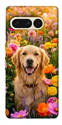 TPU чохол Demsky Flowery labrador для Google Pixel 7 Pro
