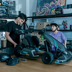 Segway Карт GoKart PRO 2, сіро-блакитний - мініатюра 3