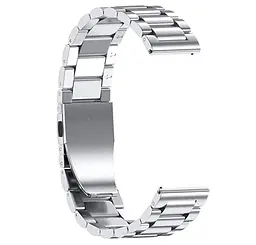 Металевий ремінець Primo для годинника Huawei Watch 2 Silver - мініатюра 3