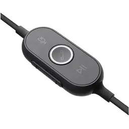 Дротова гарнітура Logitech Zone Wired USB + Type-C стерео чорна (981-000870) - мініатюра 6