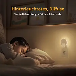 Світлодіодне нічне світло з підсвіткою з диммірним Lyridz Night Light Socket with Twilight Sensor Паковання з 2 Socket Light - мініатюра 2