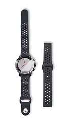 Ремінець BeWatch для смарт-годин Xiaomi Amazfit Pace/Stratos Чорний (10201011) - мініатюра 3