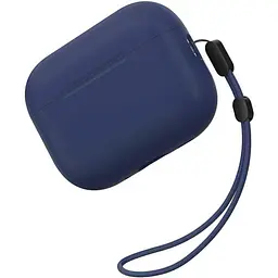Чохол Blueo Liquid Silicone Case для Apple AirPods Pro 3 Navy Blue [151911]