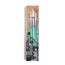 Набір пензлів HIMI 5 шт. круглий, Green Edition (6974712455011)