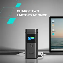 Батарея універсальна Canyon 15000mAh OnPower 150 Qi2 magnetic Grey (CNS-CPB150DG) - мініатюра 11