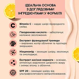 Тональный крем Eveline Wonder Match Lumi Illuminating №20 30 мл - мініатюра 2