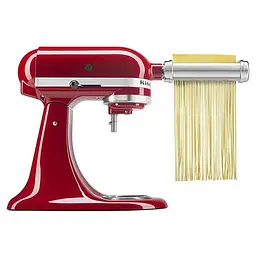 Набір з 3 насадок KitchenAid для розкочування тіста, спагетті, фетучіні колір нержавіюча сталь (5KSMPRA) - мініатюра 8