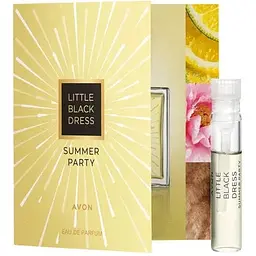 Листівка з пробним зразком парфумна вода Avon Little Black Dress Summer Party для неї 0.6 мл
