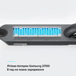 Електросамокат OKAI ES30-NEON PRO Black 10", 350(700)W, 14.7Ah, 80km, 25km\h, 25%, NFC, App, 21kg (ES30-B) - мініатюра 9