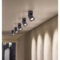 Світильник спот для ламп Eurolamp 1 х 30 Вт GU10 чорний (LH1-LED-GU10(black)new) - мініатюра 3