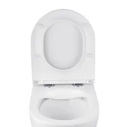 Комплект 4 в 1: Інсталяція Grohe Rapid SL 3 в 1 38772001 + Унітаз безободковий Kroner Harz WHI493736 RIMLESS з сидінням Slim Duroplast / Soft-close / Quick relase KH493736WHIR (38772001KH493736) - мініатюра 7