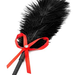 Стек Fetish B-Series Tickler Whip 2.0, 36 см (чорний) - мініатюра 2