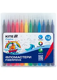 Фломастери-пензлики 12 кол. KITE Creative (K-1150) - мініатюра 1