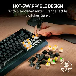 Клавіатура Razer BlackWidow V4 Pro 75% ANSI Black (RZ03-05130100-R3M1) [124278] - мініатюра 8