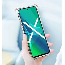 Панель BeCover Anti-Shock для Xiaomi Redmi Note 11 4G / Note 11S Clear (707507) - мініатюра 4