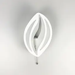 LED бра у формі пелюстки білого кольору Line F Арт. 2325/1 WT - мініатюра 4