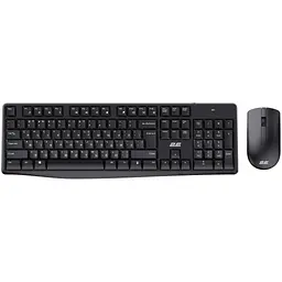 Комплект 2E MK390 Wireless UA Black (2E-MK390MWB_UA) - мініатюра 1