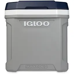 Ізотермічний контейнер на колесах Igloo MaxCold Latitude 62 Roller 56 л сірий з синім (34696) - мініатюра 4