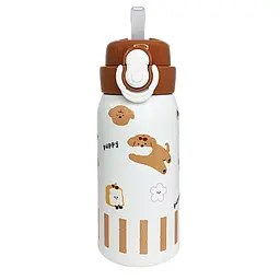 Дитячий термос-поїлка MGZ-0334(Brown) коричневий, 350 мл - мініатюра 2