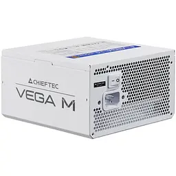 Блок живлення 750W Chieftec VEGA M PPG-750-CW ATX 3.1 135mm, 80+ Золотистий, Fully modular, БІЛИЙ, Retail - мініатюра 3