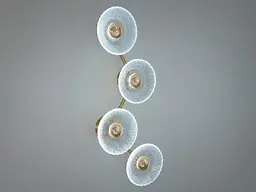 Бра настінне LED Diasha F3788, 8W, 440 лм, золото, стиль лофт - мініатюра 2
