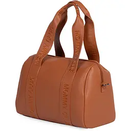 Сумка Childhome Mommy club Signature vegan leather brown - мініатюра 2