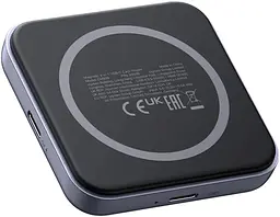 Магнітний USB-C кардрідер Ugreen SD/TF UHS-II 312MB/s PD 100W, алюміній - мініатюра 2