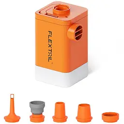 Насос-ліхтар-powerbank кемпінговий Flextail Max Pump 2 Plus, помаранчевий