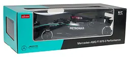 Машинка Mercedes-AMG F1 W15 E Performance Black чорний RASTAR модель 1:12 Автомобіль на дистанційному керуванні + пульт - мініатюра 2