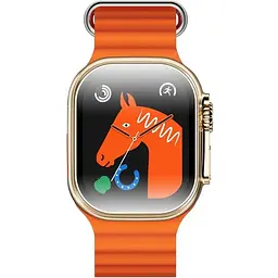 Смарт-годинник W&O X10 Ultra 3 49mm, 300 mAh, IP67 Gold (WOX10U3GO)