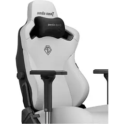 Геймерське крісло Anda Seat Kaiser 3 L Leather White [AD12YDC-L-01-W-PV/C] [121759] - мініатюра 5