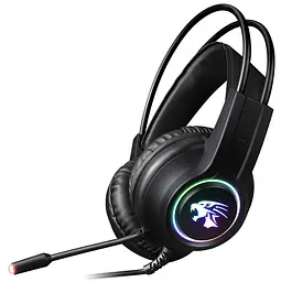 Гарнітура Varr VH8030 Headset USB 2X3.5 MIC RGB Black (VH8030)