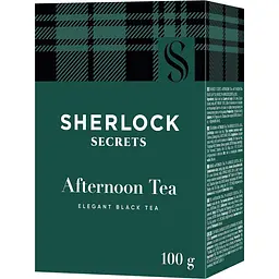 Чай черный Sherlock Secrets Afternoon Tea листовой 100 г (923177)