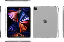 Чохол-накладка CDK для Apple iPad Pro 12.9" 3gen 2018 Silicone Corner Air Bag стилюс (015057) clear - мініатюра 3
