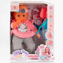 Пупс Tutu Doll м’яке тіло звуки аксесуари 6630