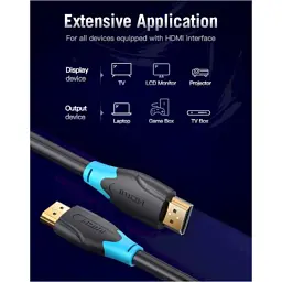 Кабель мультимедійний HDMI M to HDMI M 8.0m V2.0 4K60Hz Vention (AACBK) - мініатюра 11