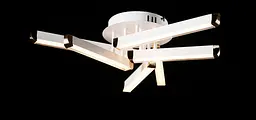 Світлодіодна люстра Splendid Ray L1647/6 LED (WT+GD), білий, золото, 66 Вт, від 6-15 м² - мініатюра 3