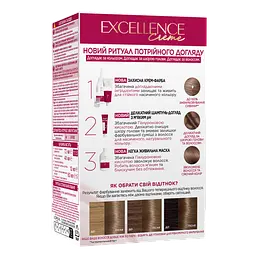 Крем-фарба для волосся L'Oreal Paris Excellence Crème 7.1 русявий попелистий 192 мл - мініатюра 2