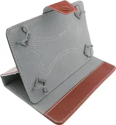 Чохол-книжка TOTO Book Cover button Universal 7" Brown - мініатюра 4