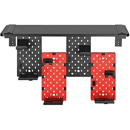 Дошка-органайзер OfficePro Black/Red настінна з полицею (WSO188) - мініатюра 2