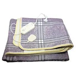 Електропростирадло Electric Blanket з підігрівом з поліестеру сірий 150 х 180 см 120 Вт
