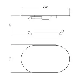 Паперотримач Gappo G30703-3 - мініатюра 5