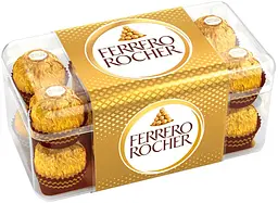Цукерки Ferrero Rocher з цільним лісовим горіхом 200 г (8000500003787)