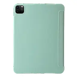 Чохол до планшета BeCover Tri Fold Soft TPU Silicone Apple iPad Pro 11" M5 2025 Light Green (715992) - мініатюра 5