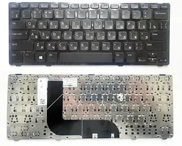 Клавіатура для ноутбуків Dell Inspiron 5423 (14Z), Vostro 3360 Series чорна RU/US