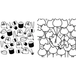 Розмальовка Артбукс Pusheen 96 сторінок (9786175232033) - мініатюра 4