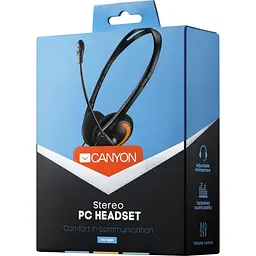 Гарнітура Canyon CNS-CHS01BO Black-Orange (CNS-CHS01BO) - мініатюра 3