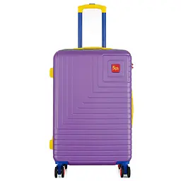 Валіза середня Semi Line T5940-2 ABS-пластик 24 дюйми 65 л Фіолетовий - мініатюра 4