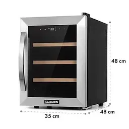 Винний холодильник Klarstein Reserva 12 Uno (10035859) - мініатюра 5