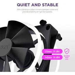 Кулер до корпусу NZXT F120RGB Duo - 120mm Dual- (RF-D12SF-B1) - мініатюра 9